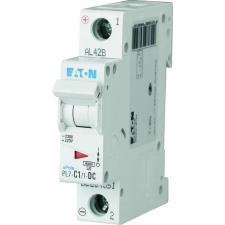 Eaton Electric Gmbh Eaton kismegszakító, 10ka egypólusú dc, pl7-c1/1-dc-264851 villanyszerelés