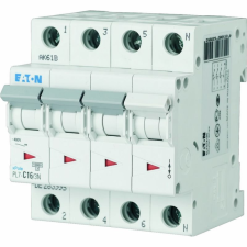 Eaton Electric Gmbh Eaton kismegszakító, 10ka három pólusú +null, pl7-c2/3n-165271 villanyszerelés