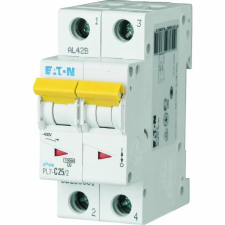 Eaton Electric Gmbh Eaton kismegszakító, 10ka kétpólusú, pl7-d25/2-263383 villanyszerelés
