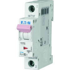 Eaton Electric Gmbh Eaton kismegszakító, 6ka 1 pólus, pl6-b1/1-164740 villanyszerelés