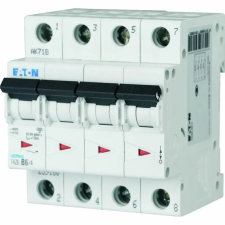 Eaton Electric Gmbh Eaton kismegszakító, 6ka négy pólusú, faz6-b25/4-239185 villanyszerelés