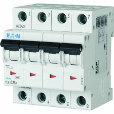 Eaton Electric Gmbh PL6-B25/4 Kismegszakító, 6kA 4 pólus 166498 Eaton villanyszerelés