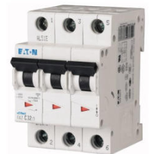 EATON Kismegszakító 3C 10A 15kA FAZ-C10/3 278869 Eaton (278869) villanyszerelés
