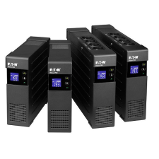 EATON szünetmentes 850VA - ELP850DIN (4 Schuko kimenet, line-interaktív, LCD, USB, szoftver, AVR, rack/torony) szünetmentes áramforrás