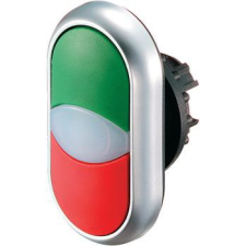 EATON Y7-216698 zöld-piros kettős világító nyomógomb (216698) villanyszerelés