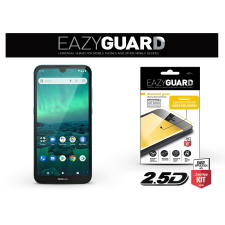 Eazyguard Nokia 1.3 gyémántüveg képernyővédő fólia - Diamond Glass 2.5D Fullcover - fekete mobiltelefon kellék