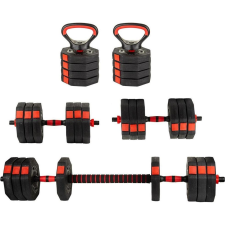 EB FIT Enero Fit Multifunkciós Súlyzókészlet 4In1 Állítható 20 Kg (1039206) kézisúlyzó
