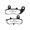 EBC BRAKES EBC FA157 fékbetét szett (1 tárcsához) EBC Brakes Futómű és fék alkatrészek Fékbetétek (tárcsafék)