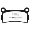 EBC BRAKES EBC FA164 motorkerékpár fékbetét (1 tárcsához, szett) EBC Brakes Futómű és fék alkatrészek Fékbetétek (tárcsafék)