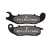 EBC BRAKES EBC FA7465HH megerősített fékbetétek (1 féktárcsához való készlet) EBC Brakes Fékrendszer és alkatrészei Fékbetétek, fékpofák és féktárcsák Tárcsafékbetétek
