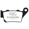 EBC BRAKES EBC SFA213 robogó fékbetét (1 tárcsához, komplett szett) EBC Brakes Futómű és fék alkatrészek Fékbetétek (tárcsafék)