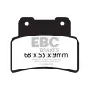 EBC BRAKES EBC SFA432 robogó fékbetét (1 tárcsához, komplett) EBC Brakes Futómű és fék alkatrészek Fékbetétek (tárcsafék)