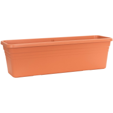 Ebertsankey Mediterran virágláda öntözőrendszerrel 60 cm terrakotta kerti dekoráció