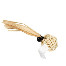 EBI D&D Természetes rattan játék macskáknak 4x14x4cm csengővel játék macskáknak