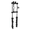 EBR Fekete első villa Peugeot 103, MBK 51 mopedhez (hidraulikus, Ø28 mm, tárcsafékhez, furattávolság 60 mm, 100% olasz gyártmány) EBR Futómű és fék alkatrészek Első villák