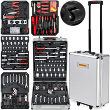 ECCD Szerszám készlet 899 db-os szerszámos bőrönd táska, műhelyfelszerelés barkácsszerszám