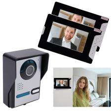  Echo gyűrűs ajtócsengő, éjszakai látás, kétirányú intercom, állítható kamera, csengő