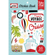 Echo Park A Magical Voyage Matrica készlet Sticker Book (16 ív) matrica