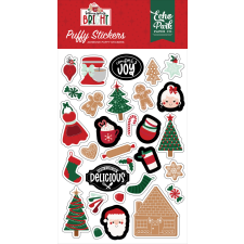 Echo Park Baking Spirits Bright Pufi matrica Puffy Stickers (1 ív) matrica