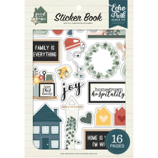 Echo Park Matrica készlet - Sticker Book - Good To Be Home (16 ív) matrica