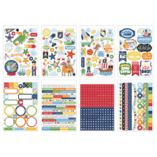 Echo Park My Little Boy Matrica készlet Sticker Book (16 ív) matrica