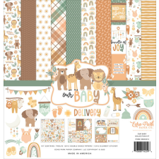 Echo Park Papírkészlet 12" (30 cm) Collection Kit Our Baby (1 csomag) decoupage papír