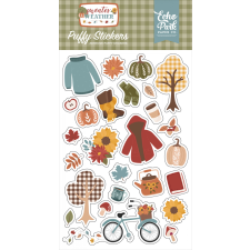 Echo Park Sweater Weather Pufi matrica Puffy Stickers (1 ív) matrica