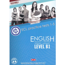 ECL PRACTICE TEST 1-5 LEVEL B1 nyelvkönyv, szótár