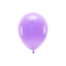 Eco Balloons 26cm pasztell, levendula (1 db / 10 db.) party kellék