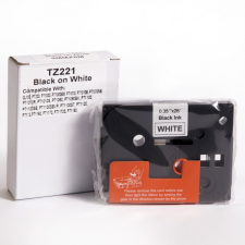 ECO BROTHER TZE221 FU. FESTÉKSZALAG BLACK/WHITE 9MMX8M nyomtató kellék