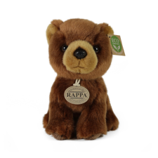ECO-FRIENDLY barna plüssmedve 18 cm plüssfigura