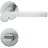  ECO kilincsgarnitúra FSB 10 1021 lapos rozettás WC 38 - 42 nemesacél