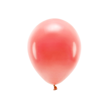 Eco Lufi 30 cm Pasztell korall (10 db) party kellék