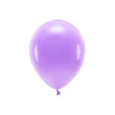 Eco Lufi 30 cm Pasztell levendula lila (10 db) party kellék