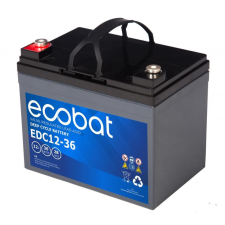  Ecobat gondozásmentes akkumulátor 12 V 36 Ah EDC gyógyászati segédeszköz