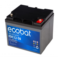 Ecobat gondozásmentes akkumulátor 12 V, 50 Ah EDC gyógyászati segédeszköz