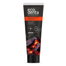 Ecodenta fehérítő fogkrém szénnel és vulkáni ásványokkal, 100 ml fogkrém