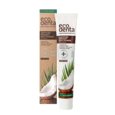 Ecodenta minősített lepedék elleni fogkrém kókuszolajjal és aloe verával, fluoridmentes, 75ml fogkrém