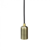 Ecolight Lampa Wisząca Oprawa Sufitowa Zwis E27 Mosiądz 2m OSW-2 Zero Ecolight