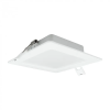 Ecolight Panel LED Oprawa Sufitowa Podtynkowa Wpuszczana 24W 2640lm 4000K Neutralna 120° Kwadratowy Biały Downlight Ecolight