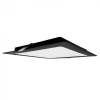 Ecolight Panel LED Oprawa Sufitowa Podtynkowa Wpuszczana 24W 2640lm 4000K Neutralna 120° Kwadratowy Czarny Downlight Ecolight