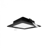 Ecolight Panel LED Oprawa Sufitowa Podtynkowa Wpuszczana 6W 660lm 4000K Neutralna 120° Kwadratowy Czarny Downlight Ecolight