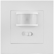 Ecolight PIR mozgás- és szürkületérzékelő, süllyesztett, 160°, 9 m, belső dobozhoz, fehér világítás