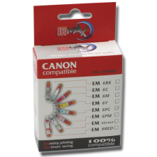 ECOMAX EM6PC Photo Cyan (Canon BCI-6C) (For Use) nyomtatópatron & toner