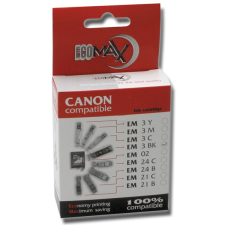 ECOMAX tintapatron bci-3bk - em3bk em-3bk nyomtatópatron & toner