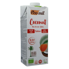 Ecomil bio édesítés nélküli kókusztej 1000ml biokészítmény