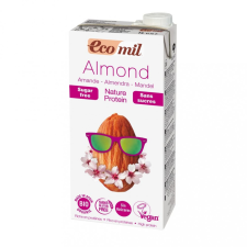 EcoMil Bio mandulaital cukormentes - protein 1 liter vitamin és táplálékkiegészítő