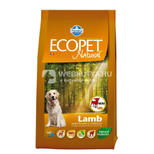  Ecopet Natural Adult Maxi Lamb 2 x 14 kg kutyaeledel