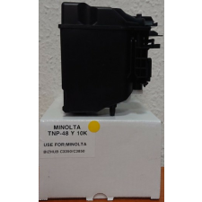 ECOPIXEL Minolta C3350/3850 sárga toner TNP48Y (utángyártott Ecopixel) nyomtatópatron & toner