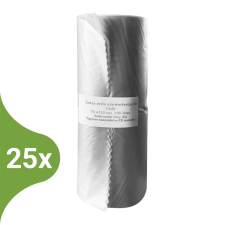 EcoPlasty Átlátszó Szemeteszsák 135L - 70*110cm extra erős 10db/tek (Karton - 25 tek) tisztító- és takarítószer, higiénia